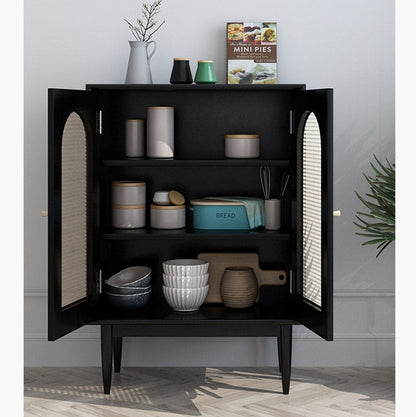 Neema Rattan Cabinet, Black-Weilai Concept