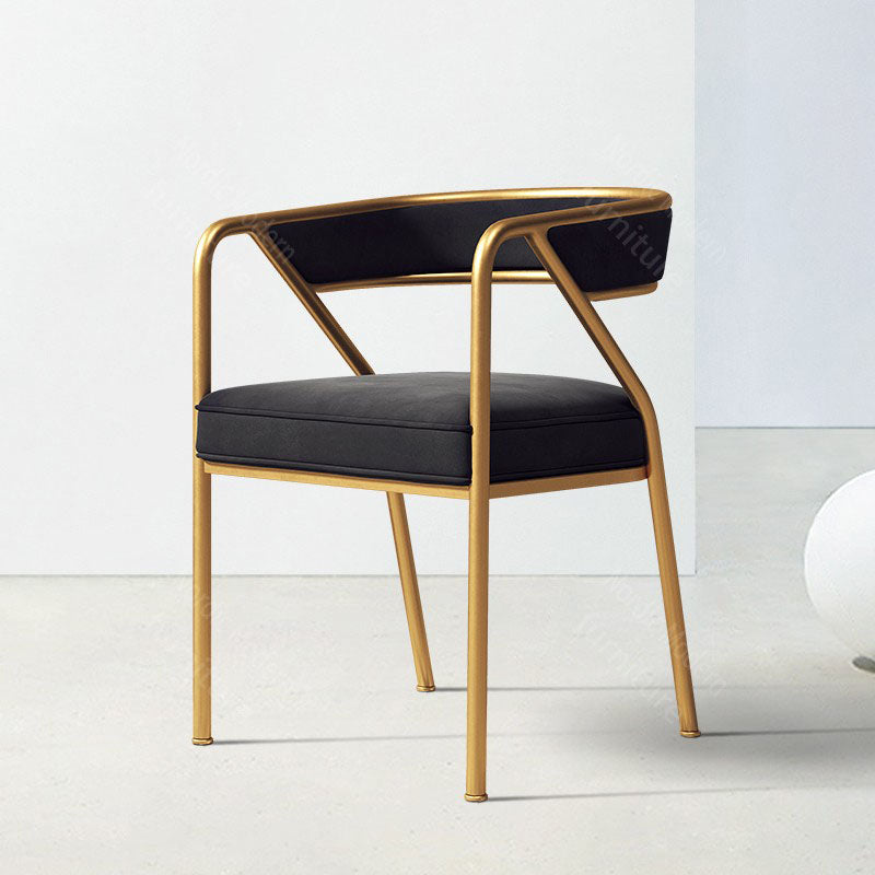 Dwight Dining Chair, Gold Frame | Weilai Concept