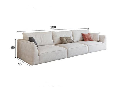 R77 Dexter Two Seater Corner Sofa, Leathaire | Weilai Concept