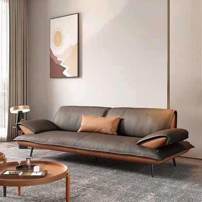 Julius S25 Three Seater Sofa, Leather | Weilai Concept