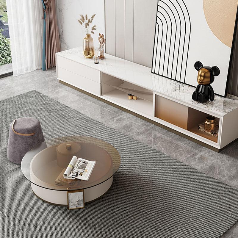 Sogo Round Coffee Table Set With TV Stand | Weilai Concept