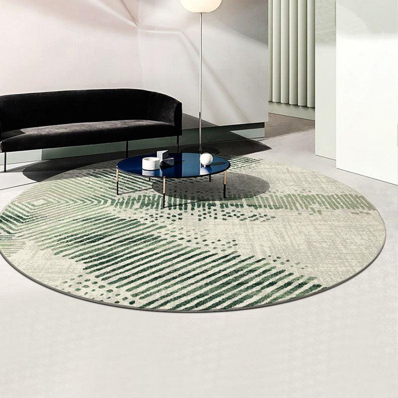 Vaserely Round Wool Rug, Various Shapes Available | Weilai Concept