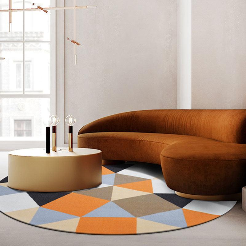 Halo Round Wool Rug, Various Shapes Available | Weilai Concept