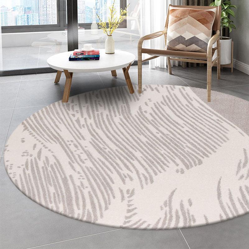 Tazim Round Wool Rug, Three Styles Available | Weilai Concept