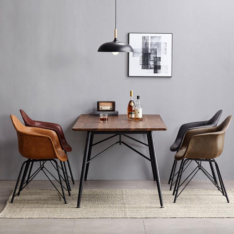 Bobby Dining Chair, Distressed Leather | Weilai Concept