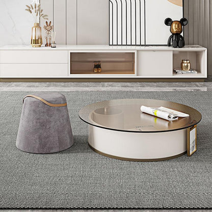 Sogo Round Coffee Table Set With TV Stand | Weilai Concept