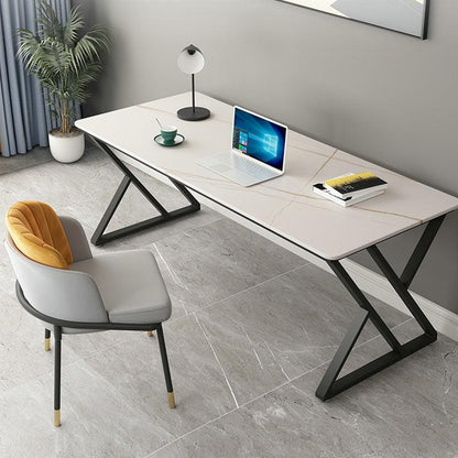 Simone Office Desk, Sintered Stone | Weilai Concept