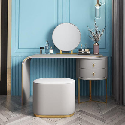 Noorali Dressing Table with Mirror, More Colors Available | Weilai Concept