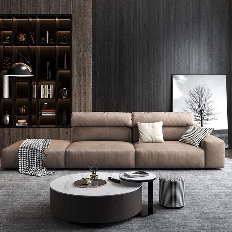 Montgomery Three Seater Sofa, Leathaire | Weilai Concept