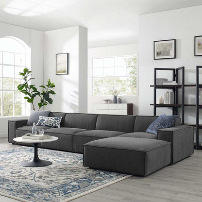 Lynnbrook Three Seater Sofa, Modular Sofa, Linen | Weilai Concept