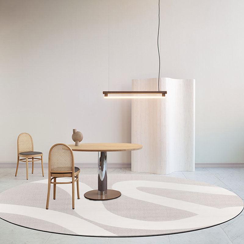 Tazim Round Wool Rug, Three Styles Available | Weilai Concept