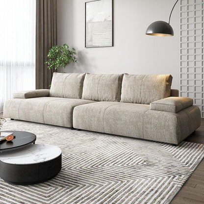 Hank L10 Three Seater Sofa, Linen | Weilai Concept