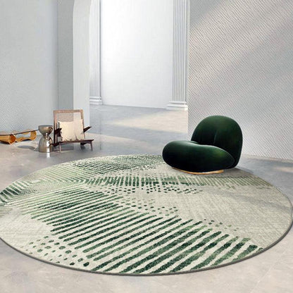 Vaserely Round Wool Rug, Various Shapes Available | Weilai Concept