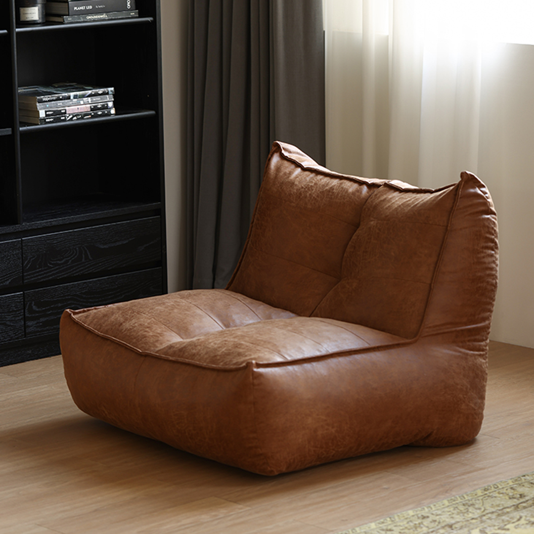 Nalany Lazybag style Armchair, Leathaire-Weilai Concept