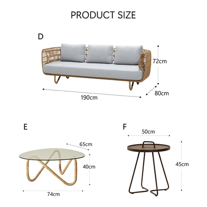 Morpheus Outdoor Rattan Sofa Set