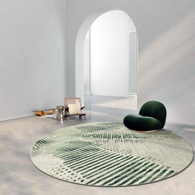 Vaserely Round Wool Rug, Various Shapes Available | Weilai Concept