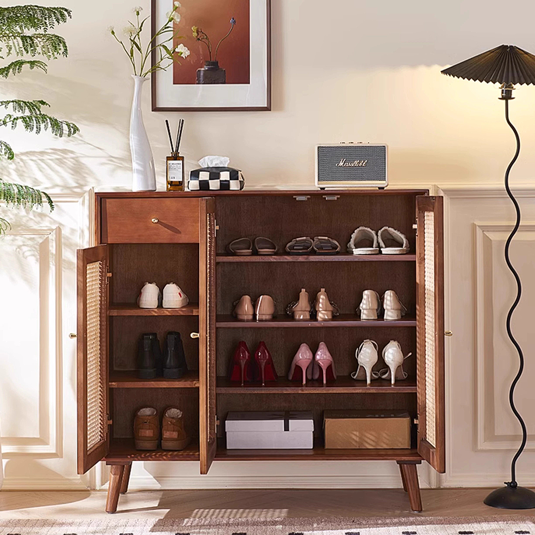 Otti Shoe Storage, Console Table, Rattan-Weilai Concept