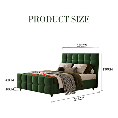 Thessaly Modern Double Bed-Weilai Concept