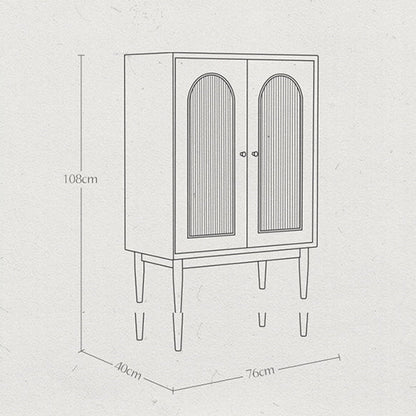 Neema Rattan Cabinet, Black-Weilai Concept