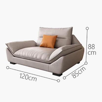 A900 Quinn Two Seater Sofa, Leathaire | Weilai Concept