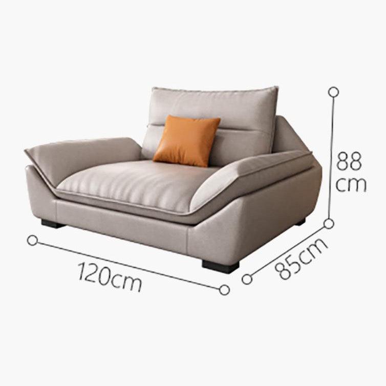 A900 Quinn Five Seater Sofa, Leathaire | Weilai Concept