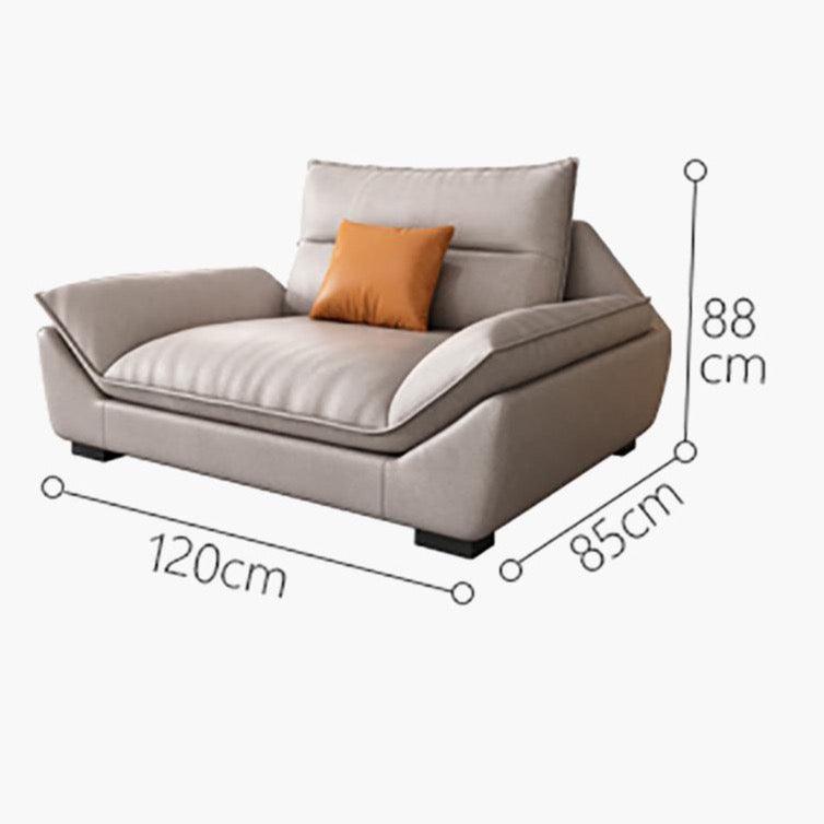 A900 Quinn Four Seater Sofa, Leathaire | Weilai Concept