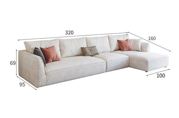 R77 Dexter Three Seater Sofa, Leathaire | Weilai Concept