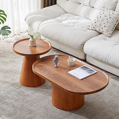 Osric Mid Century Coffee Table Set-Weilai Concept