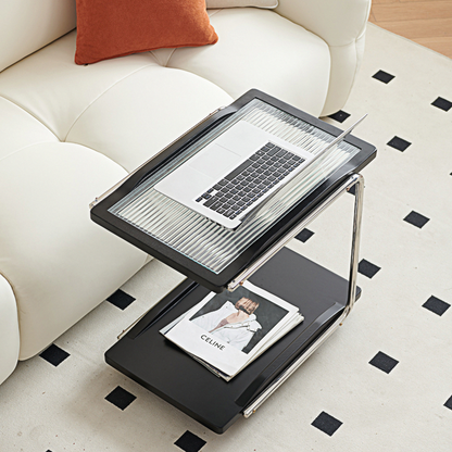 Demetrius Side Table, Black-Weilai Concept