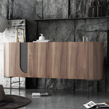 Emilia Sideboard, Dark Wood-Weilai Concept