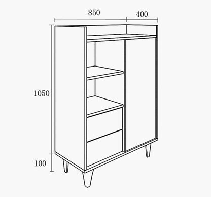 Noric Media Units, Extendable TV Stand, Coffee Table, Side Cabinet-Weilai Concept