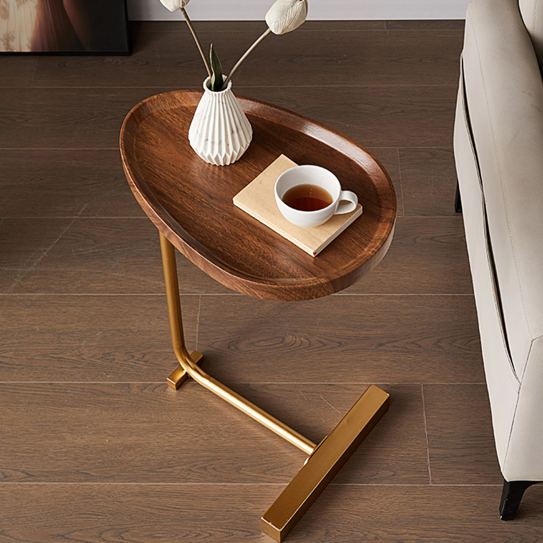 Isabeau Side Table, Wood-Weilai Concept