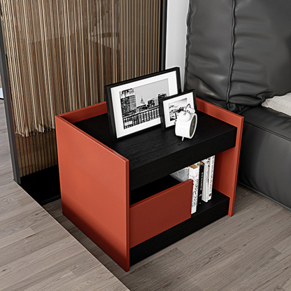 Isolde Wooden Bedside Table-Weilai Concept