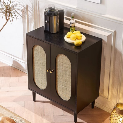 Beatrix Retro Rattan Sideboard-Weilai Concept