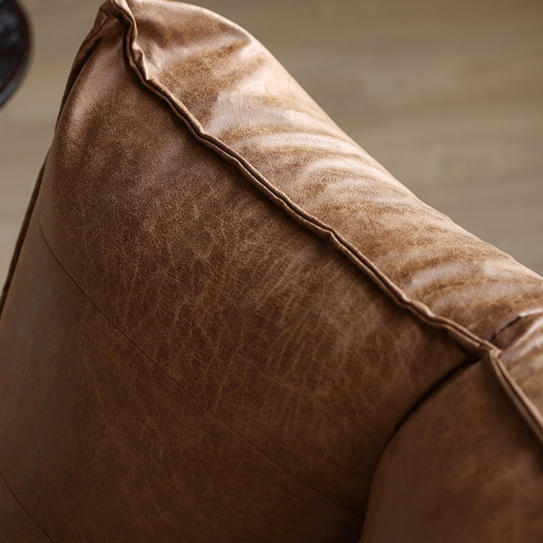 Nalany Lazybag style Armchair, Leathaire-Weilai Concept