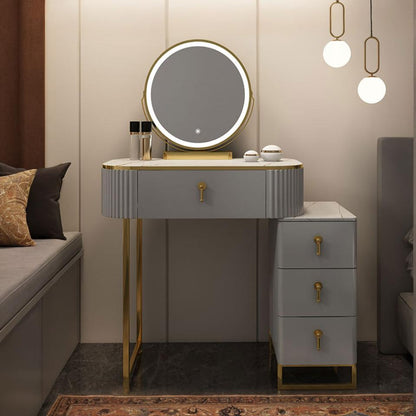 Nelia Dressing Table With LED Mirror