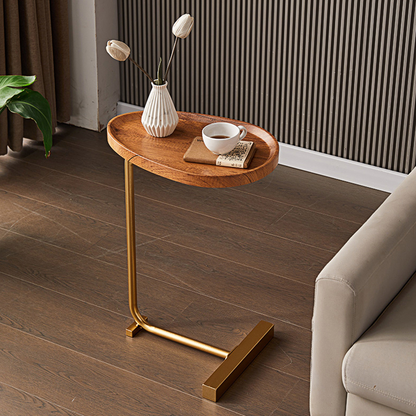 Isabeau Side Table, Wood-Weilai Concept