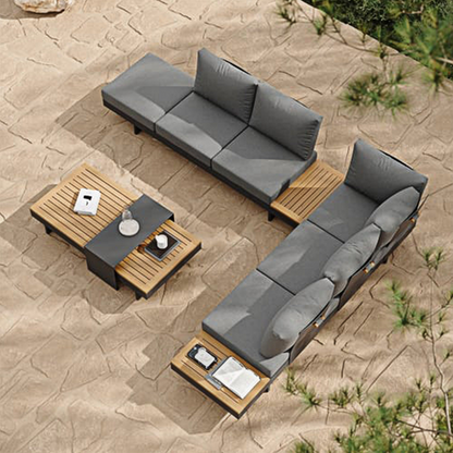 Katerina Outdoor Corner Sofa Set-Weilai Concept