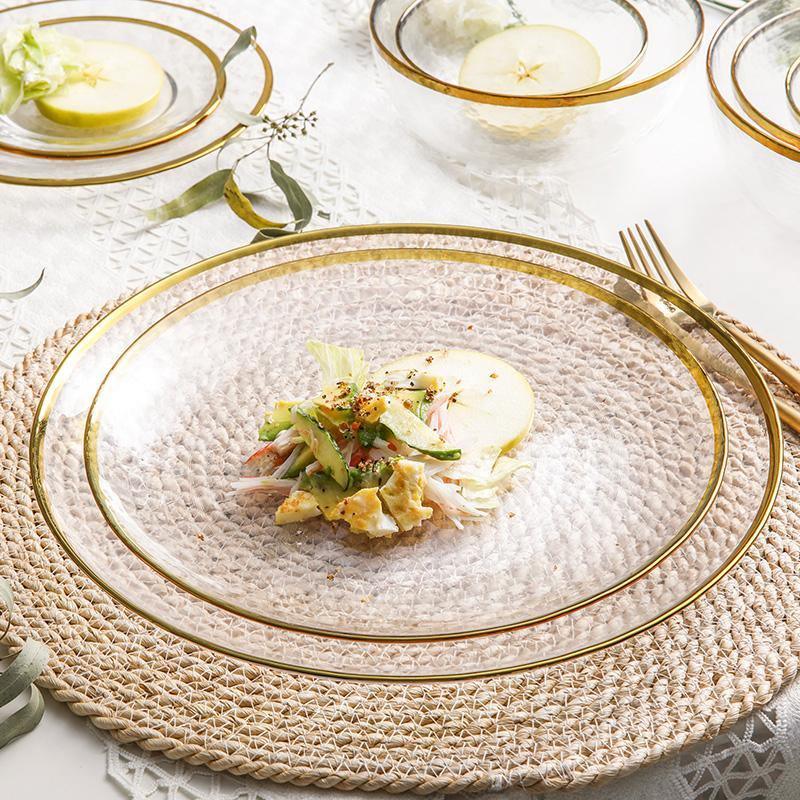 7 Piece Glass Dinner Set, Glassware | Weilai Concept