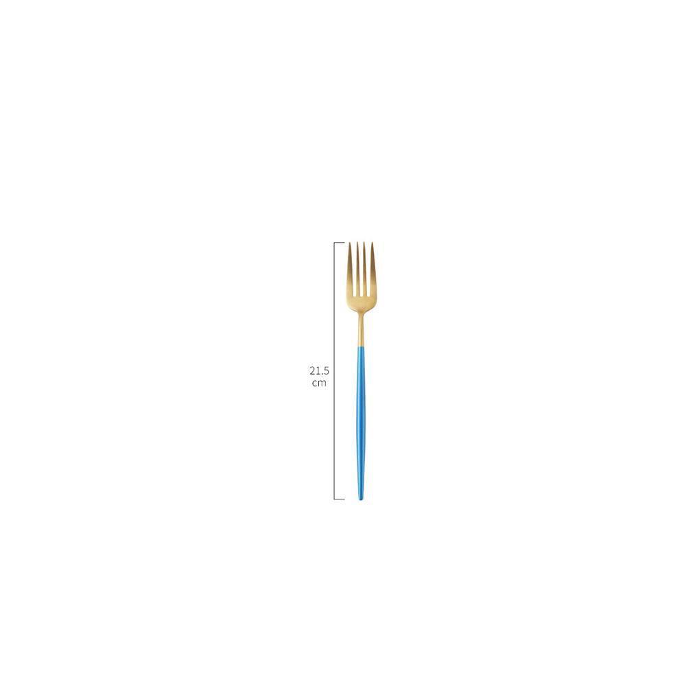 8 Piece Cutlery Set, Blue | Weilai Concept