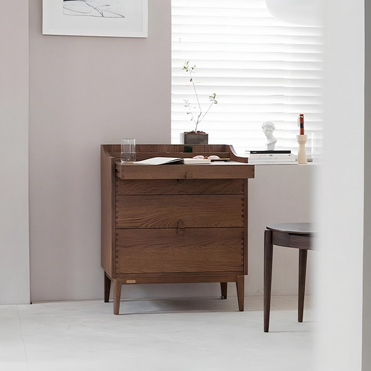 Amethyst Side Table With Extendable Working Space