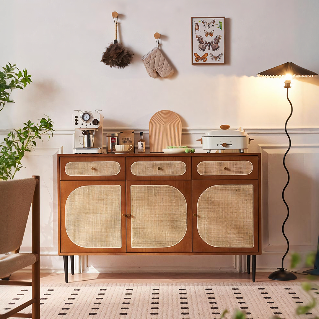 Antonio Long Sideboard, Solid Wood