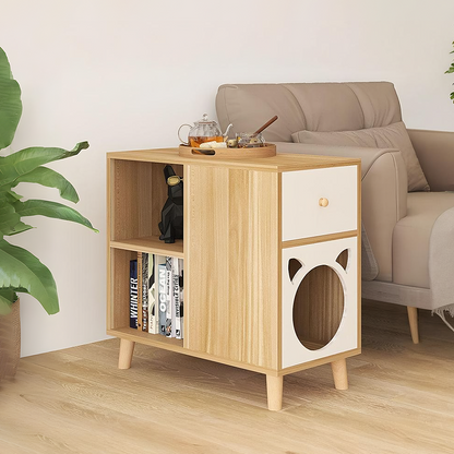 Casali Side Table With Pet House