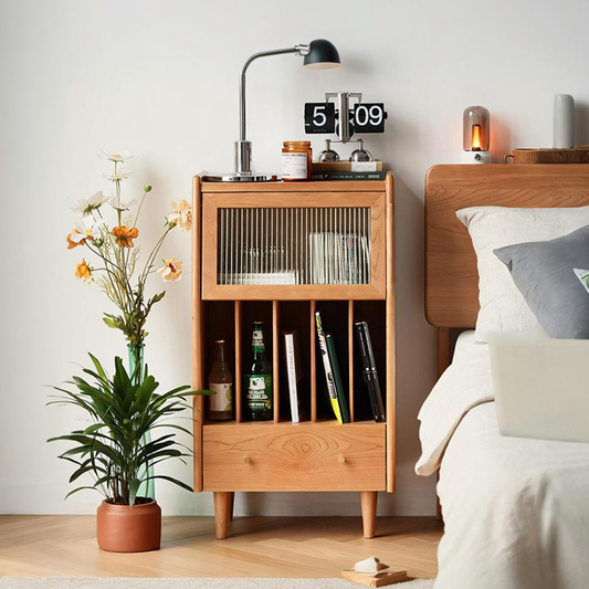 Dorilla Bedside Table, Oak, Side Table