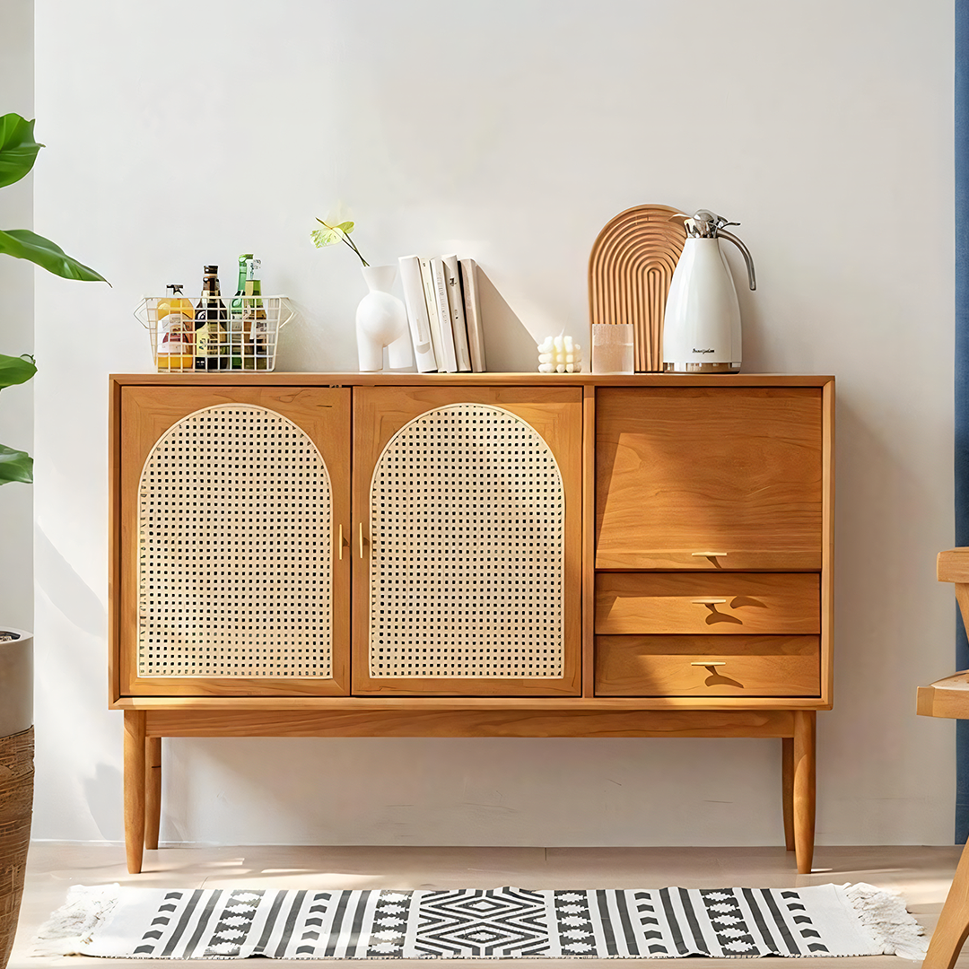 Dorota Sideboard, Natural Rattan