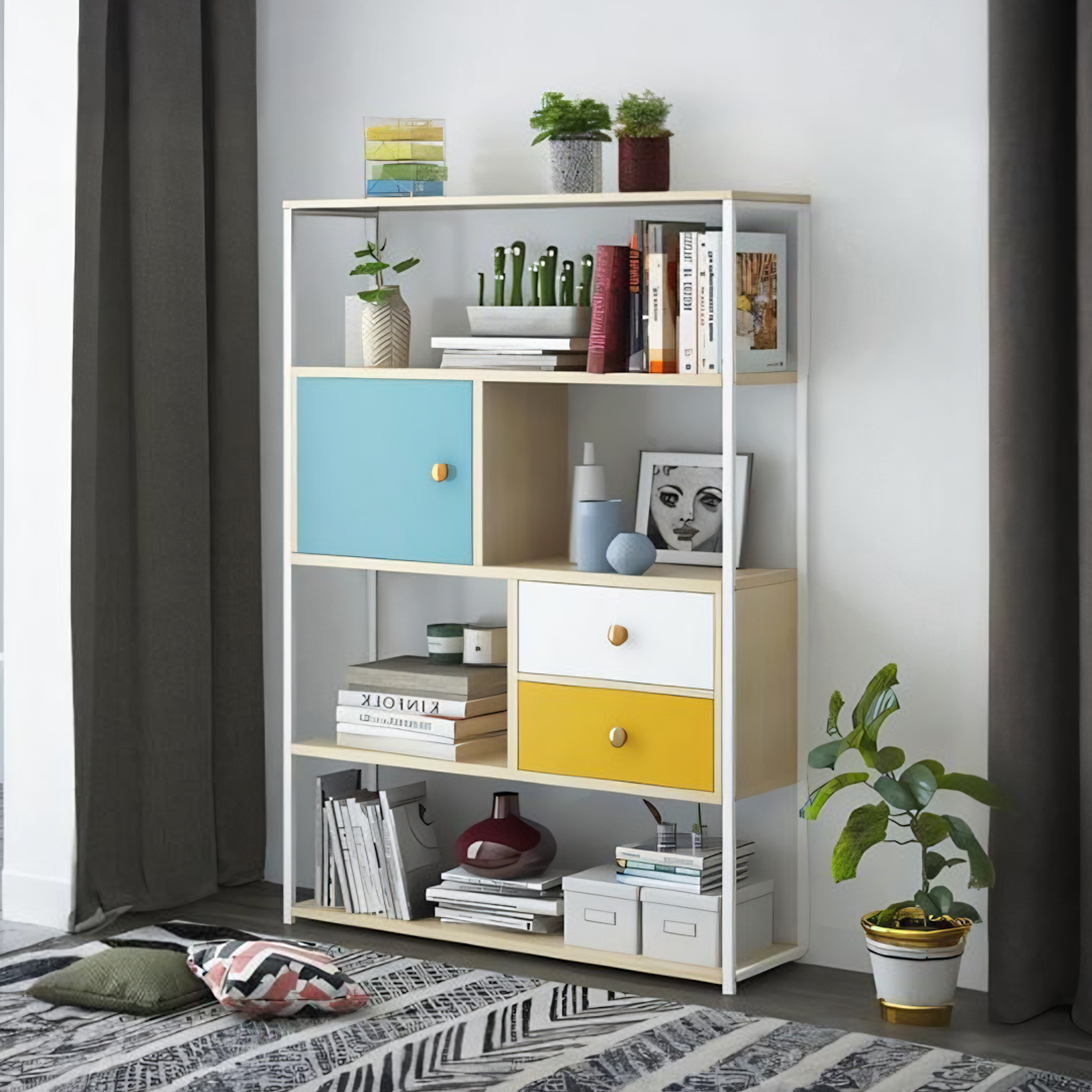 Flower Bookcase, Shelving Unit