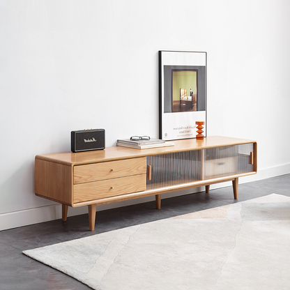 Kerry TV Stand, Light Oak