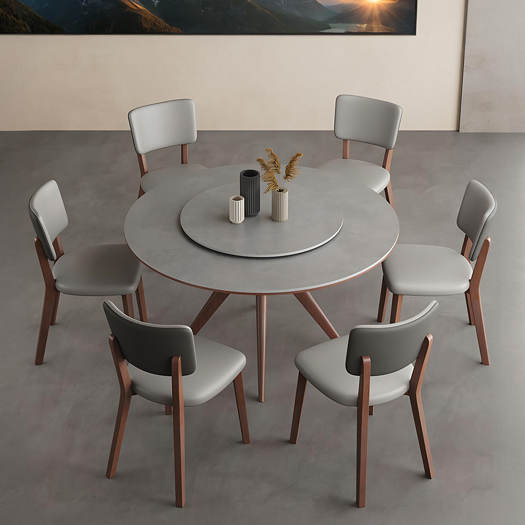 Leah Round Dining Table Set