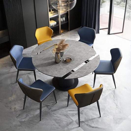 Lessie Extendable Dining Table, Sintered Stone