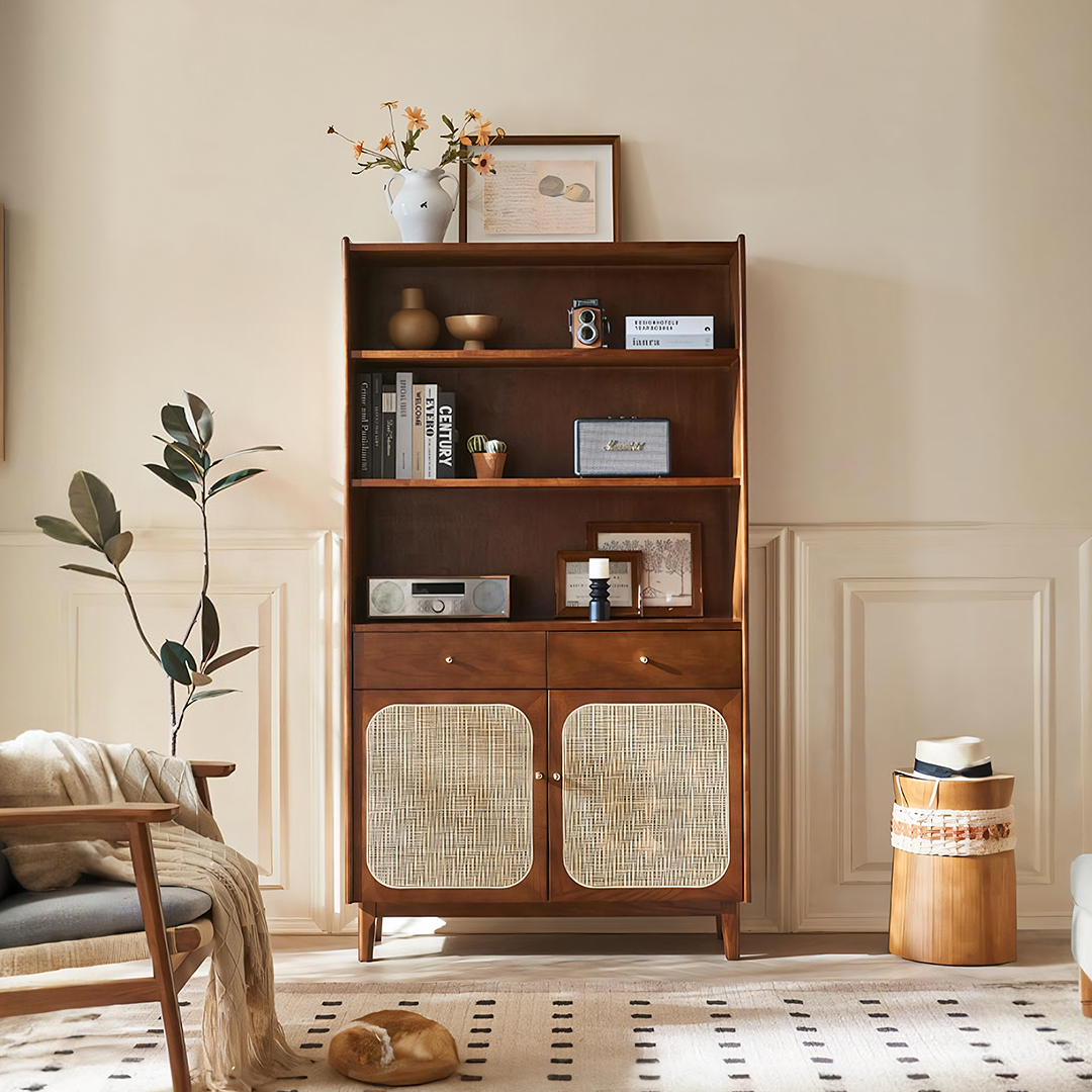 Ruby Tall Sideboard, Antique Sideboard